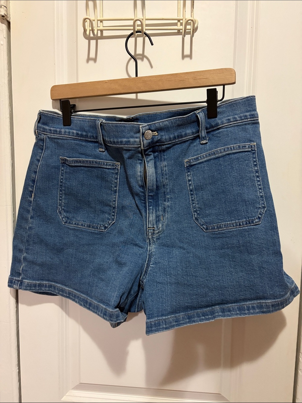 J crew spandex blend jean short